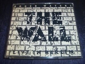 ROGER WATERS The Wall: Live in Berlin 1990 lot de 2 disques CD