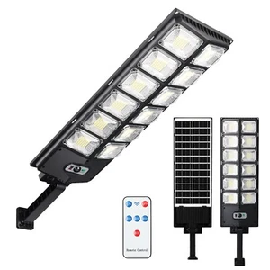 Solar LED Street Light- 1000000LM Commercial Grade with Remote for Gardens&Roads - Picture 1 of 17