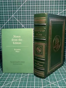 Franklin Library: Nine Plays by Euripides & Editor’s Notes • Fine + - Imagen 1 de 11