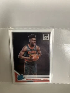 2019-20 Doneuss Optic #177 Bruno Fernando Base Rookie Card RC Atlanta Hawks - Picture 1 of 2