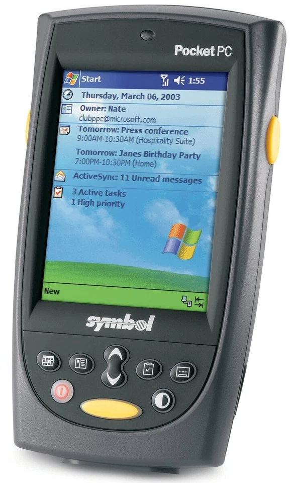 *NUEVO* SÍMBOLO PPT8866 R3BZ00WW 6 TECLAS WIFI BLUETOOTH CÓDIGO DE BARRAS BOLSILLO PC KIT COMPLETO Foto 1 de 1