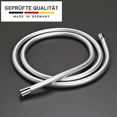CHRIS BERGEN Brauseschlauch Duschschlauch 1,25 m 1,5 m 1,75 m 2,0 m Metalloptik