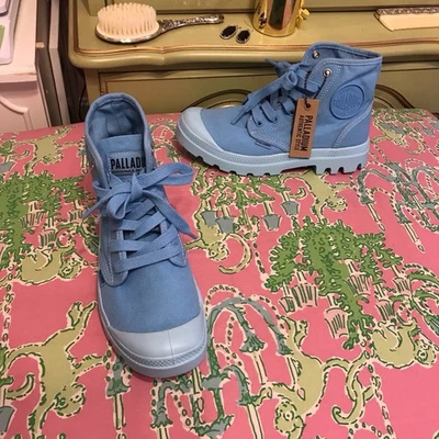 Botas Palladium Buceo Azul Niños 'Pampa HI V Varsity' Talla 4.5 Foto 1 de 4