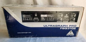 Behringer ULTRAGRAPH PRO FBQ3102HD 2-Channel 31-Band Graphic EQ - Picture 1 of 11