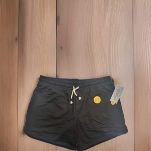 14/16 Plus Cat and Jack Girls Black Pull On Drawstring New Shorts 2 PAIRS!! - Picture 1 of 2