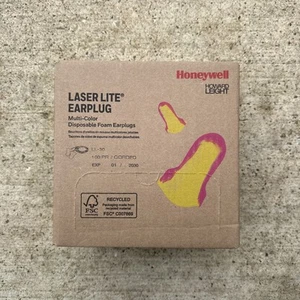 LL30 Howard Leight Laser Lite Ear Plugs CORDED With CORD NRR 32, 100/Pair Box  - Picture 1 of 4
