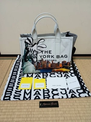 MARC JACOBS The New York City Canvas Tote Bag Medium Capsule Limited NYC NEW - Image 1 of 4