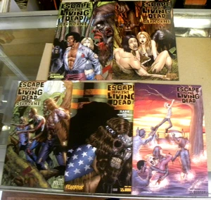 Avatar 2006 5 ESCAPE OF THE LIVING DEAD ishs AIRBORNE 1 2 3 Fearbook 1 ANN 1 NM - Picture 1 of 12