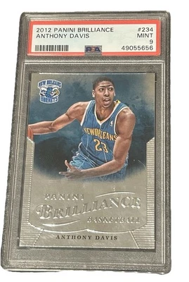 2012-13 Panini Brilliance Anthony Davis #234 PSA 9 MINT Rookie RC - Image 1 of 2