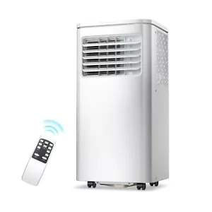 Portable Air Conditioner 8000 BTU, Remote Control, Fan Mode, Cools 350sq. ft,... - Picture 1 of 7
