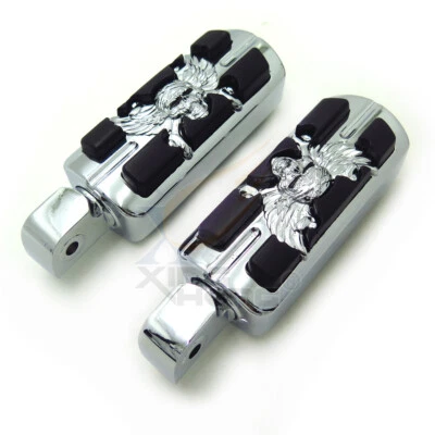 Pirate Skull Footpe para Yamaha Virago 1100 XV1100: 1990-1999 V-Star 1100 Foto 1 de 4