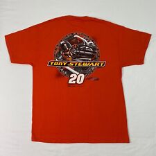 NASCAR Mens T Shirt Large Tony Stewart Chase Authentics Home Depot Orange