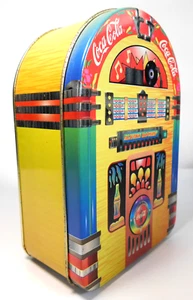 Vintage 1996 Coca Cola Coke Always Rockin' Jukebox Style Confectionery Tin - Picture 1 of 4