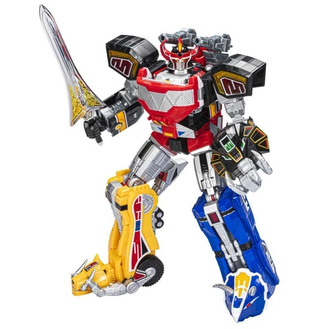Hasbro Power Rangers Zord Ascension Project Mighty Morphin Dino Megazord Cover