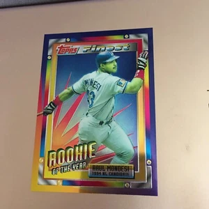 1994 Topps Finest Baseball Finest First Half Raul Mondesi #4of 8 HOF - Picture 1 of 3