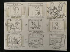 GENUINE HAND INKED ARCHIE STORY BOARD