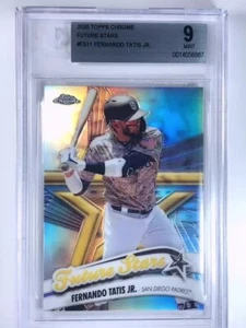 2020 Topps Chrome Fernando Tatis Jr BGS 9 Second Year Future Stars #FS11 MINT - Picture 1 of 2