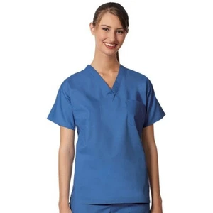 Fashion Seal Reversible Unisex Set-In Sleeve Scrub Shirt XL  Lot of 6 USA MADE  - Picture 1 of 3
