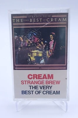 CREAM STRANGE BREW THE VERY BEST OF CREAM CASSETTE Tested  - Image 1 of 4
