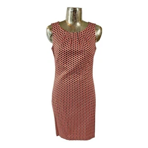 BIANCA Womens Dress NEW Size XL 18 Red & Navy Cotton EU46 RRP £153 - Picture 1 of 12