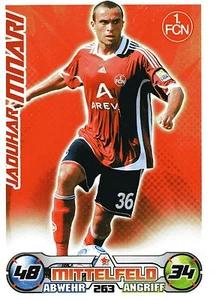 263 Jaouhar Mnari - 1. FC Nürnberg - TOPPS Match Attax 2009/2010 - Picture 1 of 2