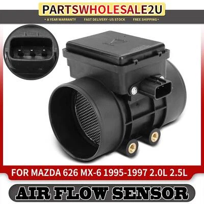 Sensor de flujo de masa de aire con carcasa para Mazda 626 MX-6 1995 1996 1997 2,0 L 2,5 L Foto 1 de 4