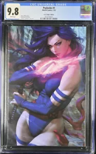 PSYLOCKE #1 MARVEL 2024 1:100 ARTGERM VIRGIN VARIANT CGC 9.8 - Picture 1 of 3