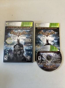 Batman: Arkham Asylum -- Game of the Year Edition (Microsoft Xbox 360, 2010) CIB - Picture 1 of 4
