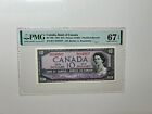 1954 Bank of Canada $10 BC-40b Superb GEM UNC PMG-67 EPQ. Only 3 Finer!