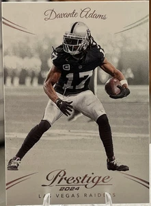 Davante Adams #156 Las Vegas Raiders 2024 Panini Prestige Football - Picture 1 of 2