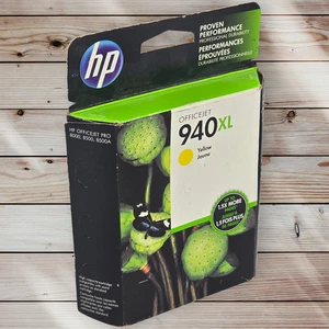 Nuova originale - HP 940XL CARTUCCIA INCHIOSTRO GIALLO - C4909AN - sigillata febbraio 2017 - Foto 1 di 6