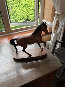 Beswick Spirit of the Wind horse on Plinth - Picture 1 of 3