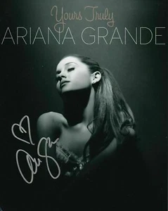 Foto firmada autografiada de Ariana Grande 3,5x5 reimpresión - Imagen 1 de 1