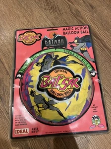 Vintage 1992 Official Bal’sac Batman The Animated Series Balloon Ball - Picture 1 of 6