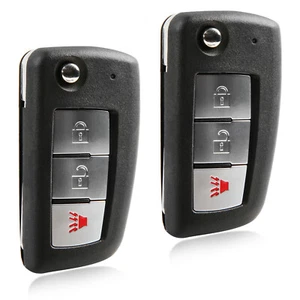 2 Remote Car Key Fob for 2010 2011 2012 2013 2014 2015 Nissan Xterra KBRASTU15 - Picture 1 of 5