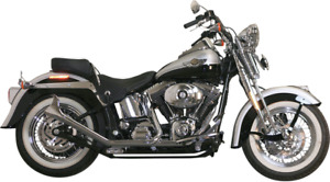2012-2017 for Harley Softail Slim FLS PAUGHCO Upsweep Exhaust Chrome 726SBS