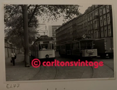 TW 1551 / 500 Leipzig Rudolf Breitscheid Str. I historisches Straßenbahn Foto - Bild 1 von 2