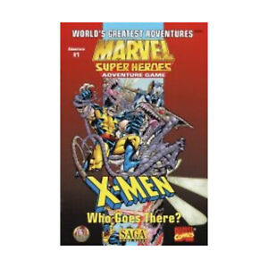 TSR Marvel Super Heroes - SAGA X-Men - Who Goes There? VG+