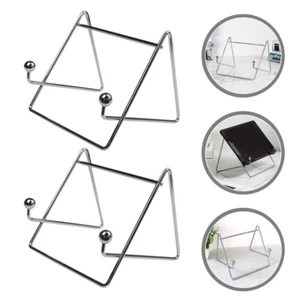 2 Pcs Tablet Stand Office Computer Holder for Desk Desktop Laptop - Photo 1/12
