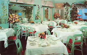 Postal de colección Maison Lafitte vista interior comedor - Palm Beach, Florida - Imagen 1 de 2