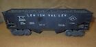 LIONEL #2456 LEHIGH VALLY HOPPER CAR,W/ELECTRIC COUPLERS &amp; COAL LOAD