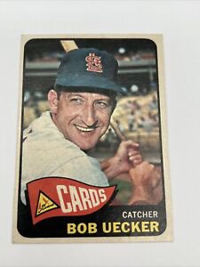 1965 Topps - #519  Bob Uecker - St. Louis Cardinals
