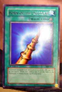 Yugioh MRL-054 Horn Of The Unicorn rare 1st Edition Magic Ruler - Picture 1 of 2