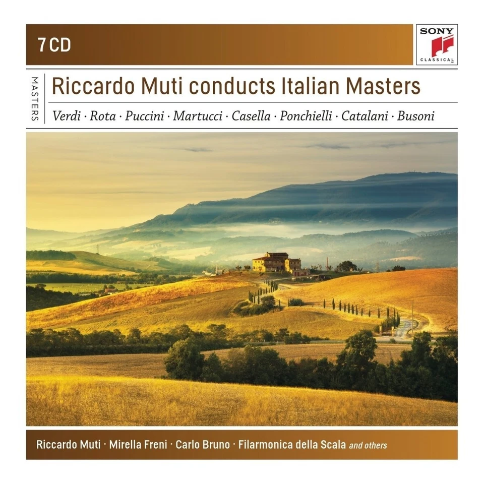 RICCARDO MUTI CONDUCTS ITALIAN MASTERS - MUTI,RICCARDO  7 CD NEU  - Bild 1 von 1
