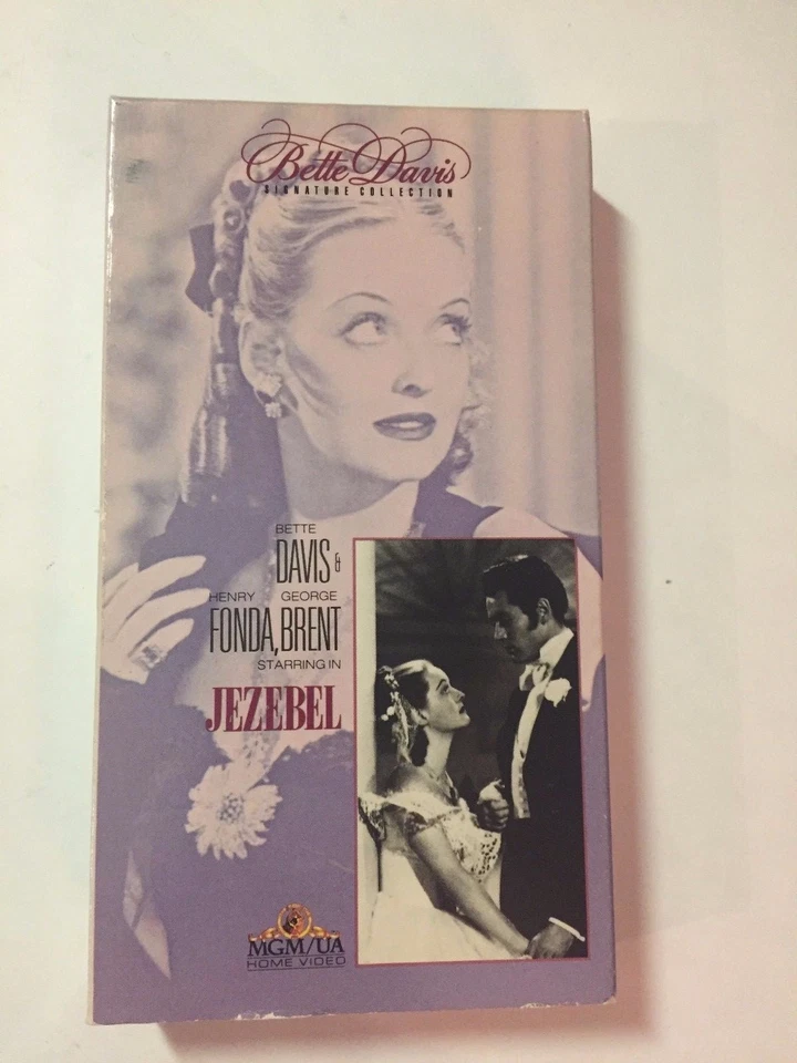 JEZEBEL VHS BETTE DAVIS 1938/1988 MGM BETTE DAVIS COLLECTION - Imagem 1 de 1