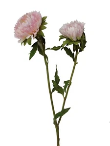 (01535) ARTIFICIAL FLOR DOBLE DAISY ASTER MARGARITA ESTRELLADA VIOLETA - Imagen 1 de 2