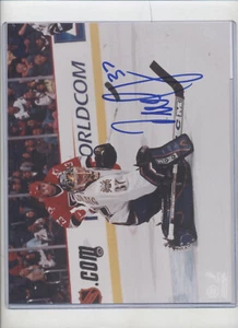 Signed Olaf Kolzig 8 x 10 Photo AUTOGRAPH NHL Washington Capitals coa - Picture 1 of 1