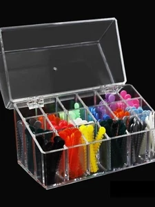 Dental Orthodontic ligature Tie Placer Organizer Acrylic Box for Ligature Tie - Picture 1 of 5
