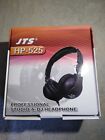 New JTS HP-525 Black Professional Studio DJ Headphones. New in Box