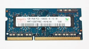 Genuine OEM 1gb PC3-10600s DDR3 Memory--Dell Mini 10 1018 Netbook Laptop - Picture 1 of 2